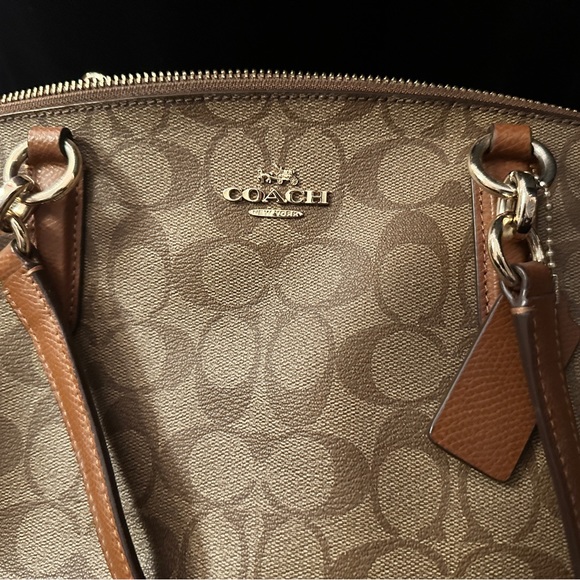 Coach Kelsey Satchel in brown - Picture 8 of 13